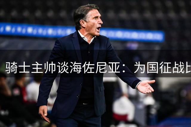 骑士主帅谈海佐尼亚：为国征战比队内训练更有价值